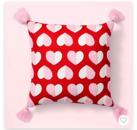 Valentine’s Day pillows 
Cute heart pillows 
Heart pillow 
Valentine’s Day 
Valentine’s Day home decor 

#LTKGiftGuide #LTKSeasonal #LTKHoliday