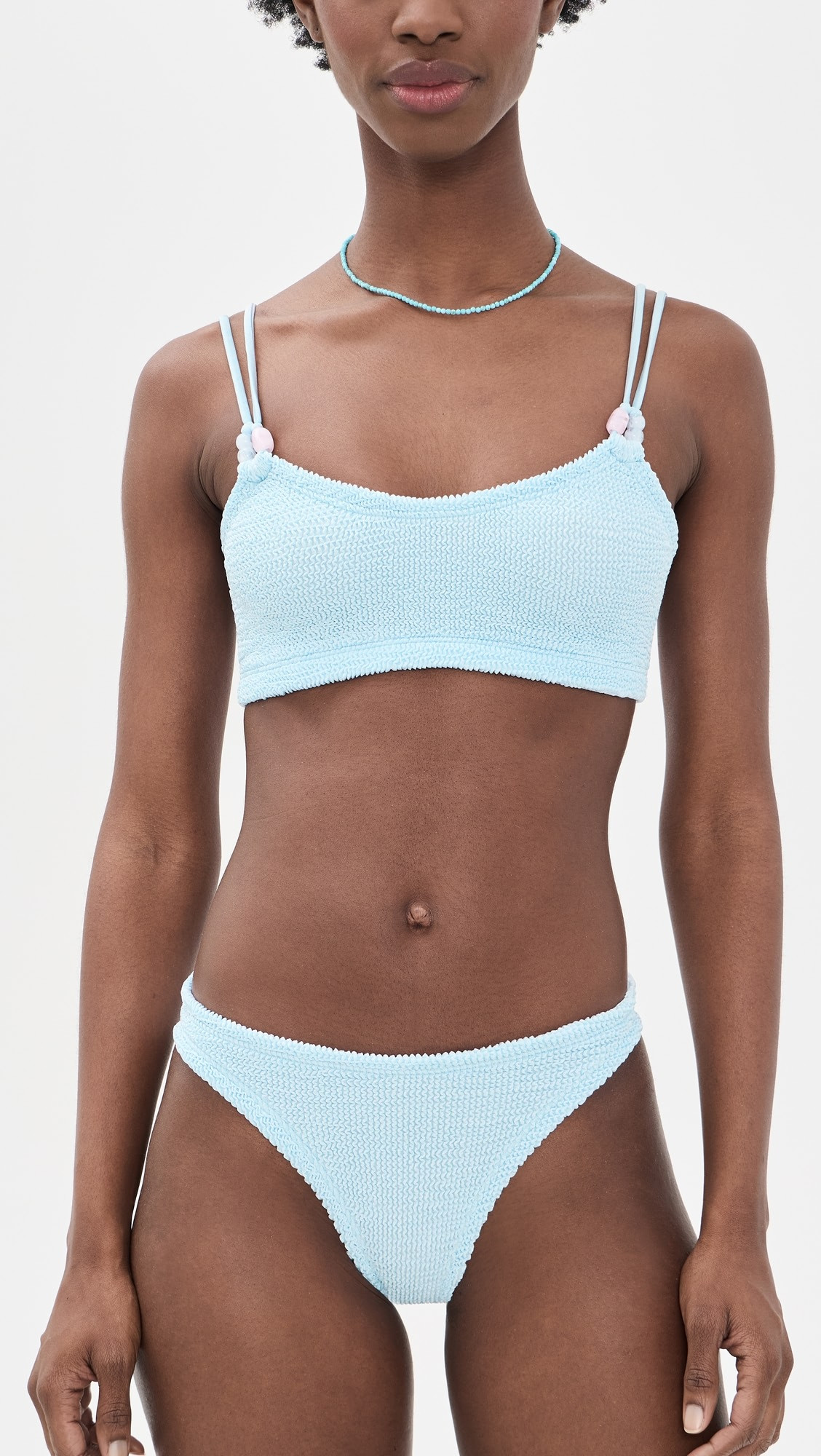 Hunza G Cassie Beaded Bikini | Shopbop | Shopbop