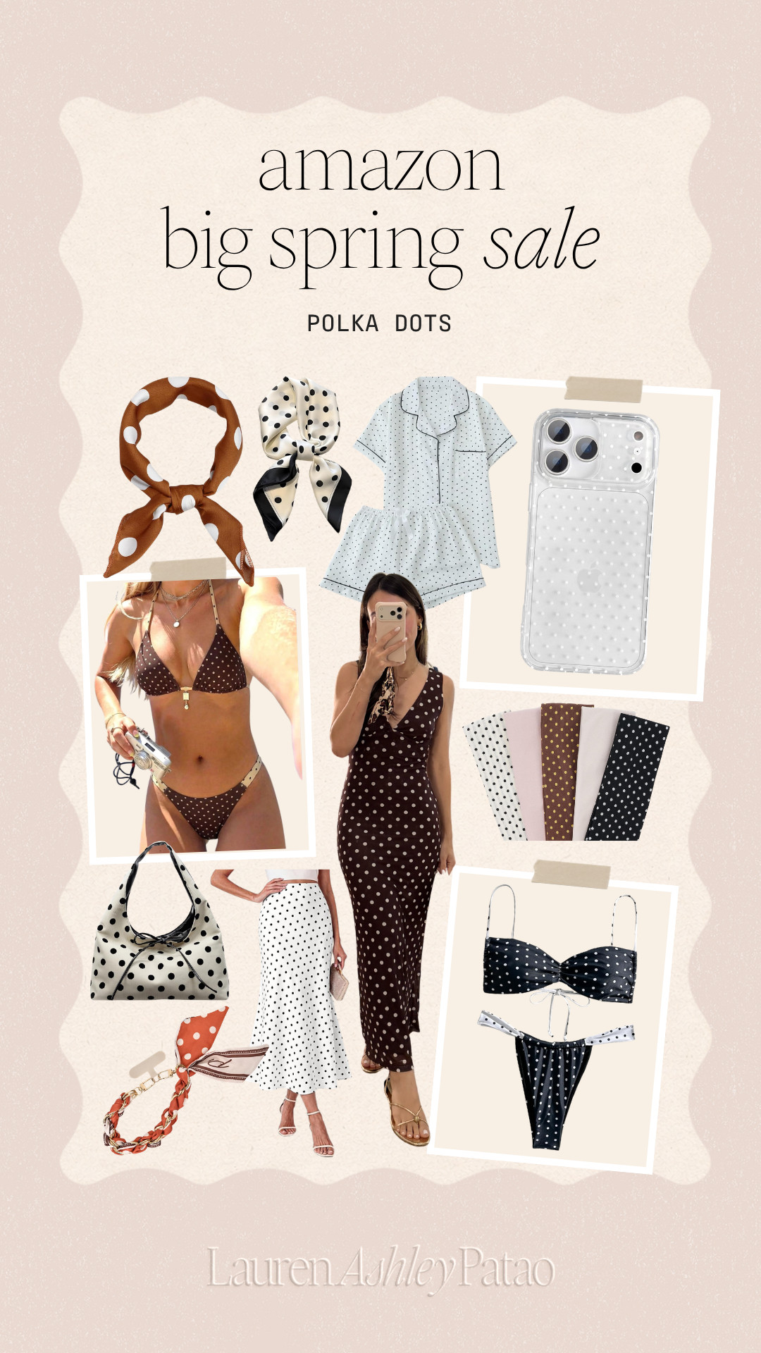 Polka dots are SO in! I'm obsessed with all of these polka dot pieces! Amazon sale starts on 3/25!  

 #LTKSaleAlert #LTKPetite #LTKSwim