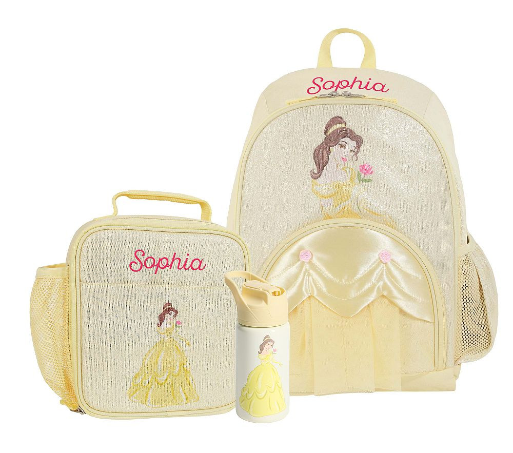 Disney Princess Belle Critter Mackenzie Backpack Bundle, Set of 3