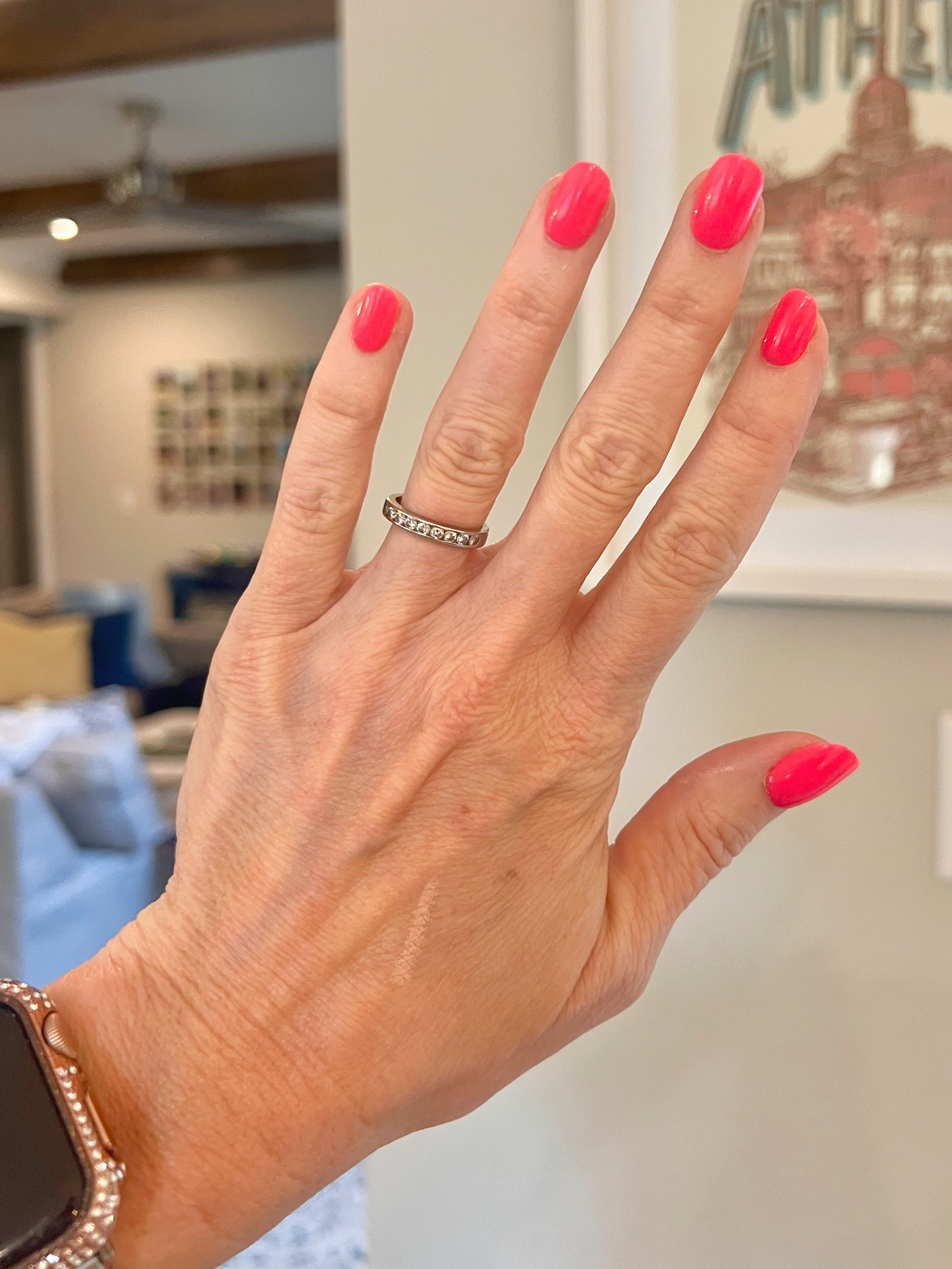 💖The cutest press on nails!! These are a great option for tiny nail beds like I have. The shade is : Flamingo. 🦩 so easy to apply and stayed for 7 days and only had to replace 3 nails. 

#LTKBeauty #LTKOver40 #LTKPetite