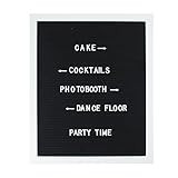 Talking Tables LETTERBOARD Mix and Match Felt Letter Board, 45x30cm, Black | Amazon (US)