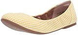 Amazon Essentials Women's Ballet Flat, Yellow Gingham, 8.5 Wide US | Amazon (US)