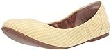 Amazon Essentials Women's Ballet Flat, Yellow Gingham, 11 B US | Amazon (US)