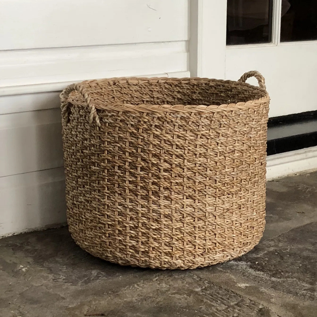 12" H x 14" W x 14" D Handwoven Wicker/Rattan Basket | Wayfair North America