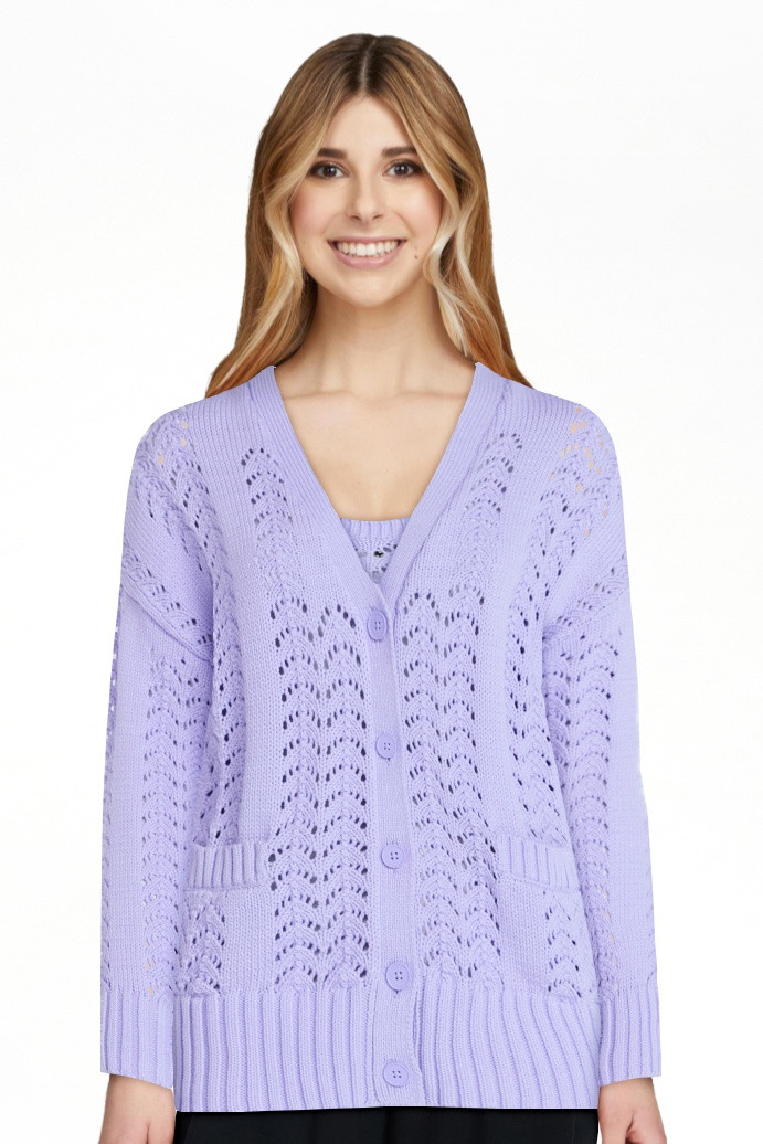 Scoop Women’s V Neck Sweater Cardigan, Midweight, Sizes XS-4X | Walmart (US)