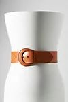 Leather Covered Buckle Belt | Anthropologie (US)