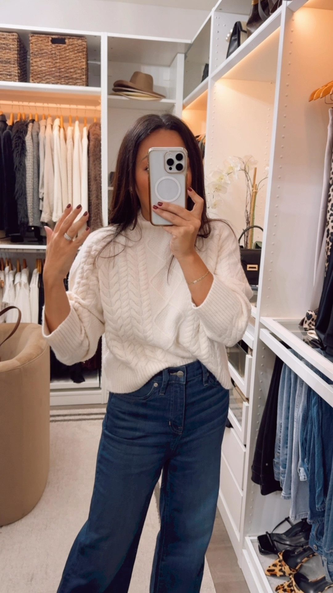 Sweater sale⭐️ I sized down 1 to an XS 
Perfect for gifting! 🎁

#LTKOver40 #LTKStyleTip