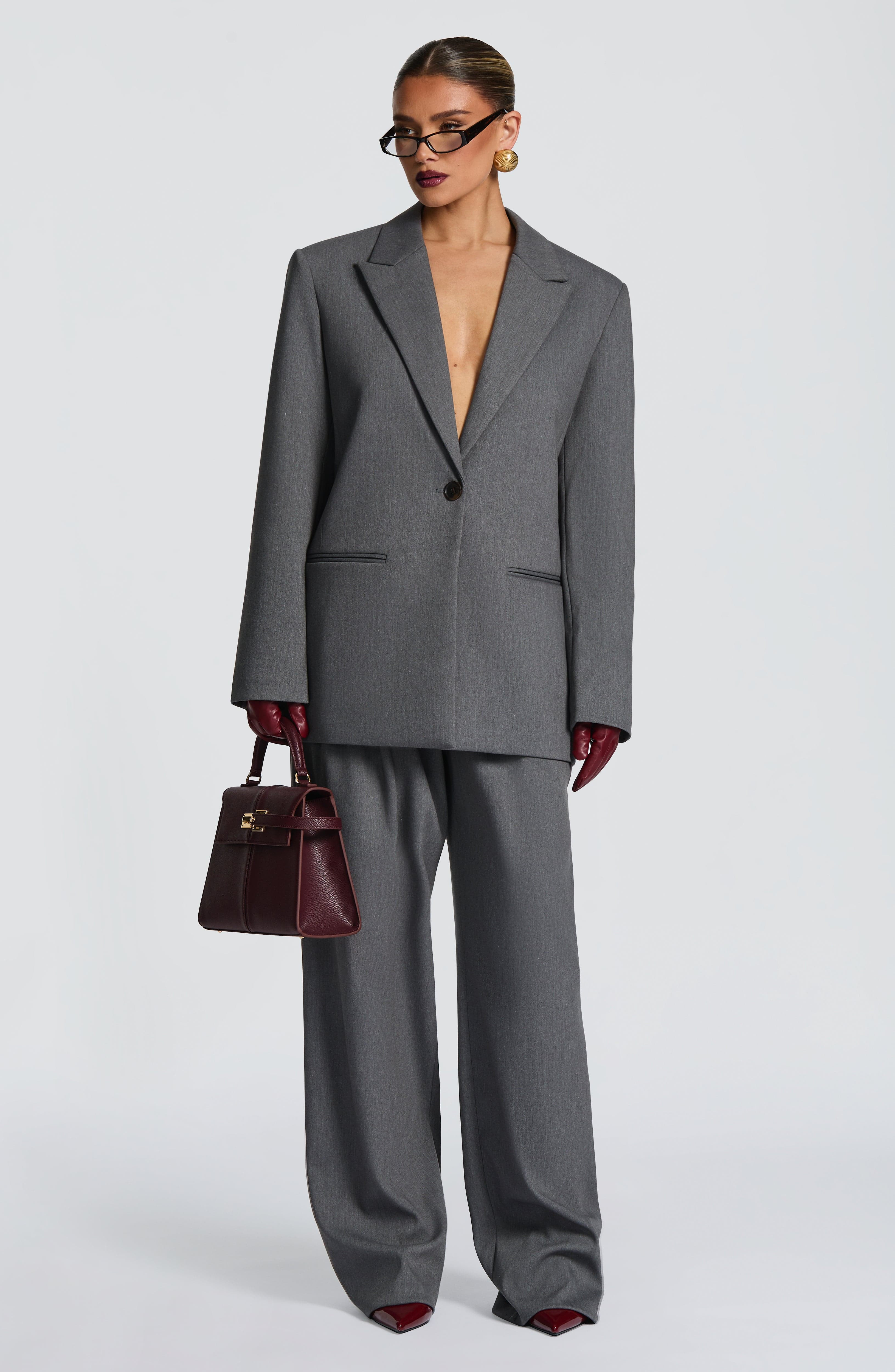 Reece Blazer - Grey Marl | Babyboo (global)