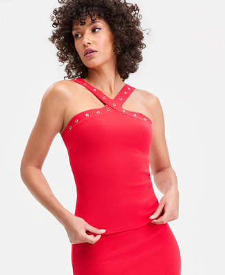 Women's Grommet Sweater Tank | Macy's