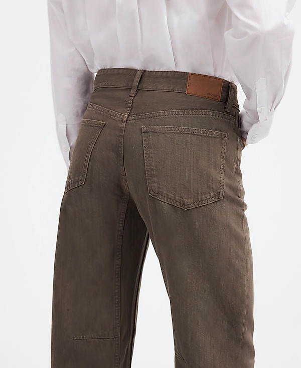 The Darted Barrel-Leg Jean | Madewell