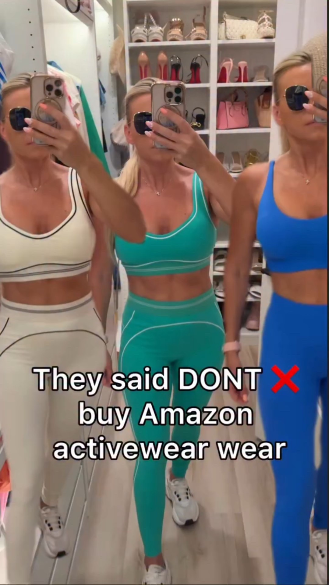 Amazon activewear haul.
They said don’t buy Amazon activewear, it isn’t even good.
So I bought and tried them so you don’t have to! 💪
Honestly, wearing cute gym outfits changes everything. When you look good in what you wear, you feel good, and you show up stronger. ✨


#LTKStyleTip #LTKActive #LTKFindsUnder50