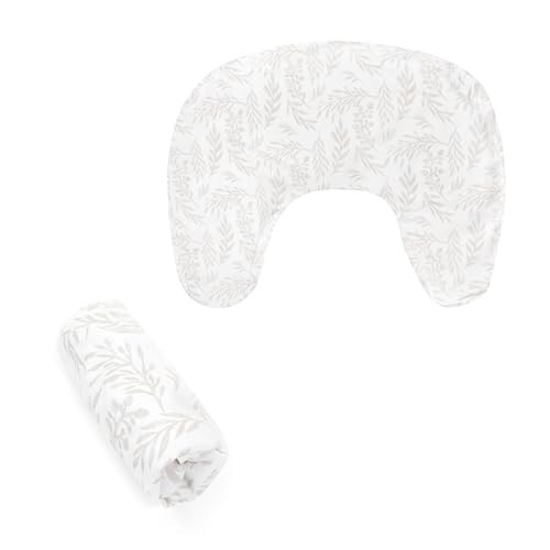 Boppy Nursing Pillow Cover - Soft, Hypoallergenic Washable Microfiber Bottle & Breastfeeding Pillow Covers (Redesigned Feeding Pillow Sold Separately) - Beige Foliage | Amazon (US)