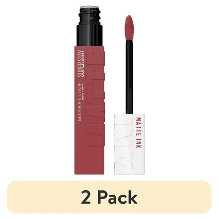 (2 pack) Maybelline Super Stay Matte Ink Liquid Lipstick, Mover | Walmart (US)