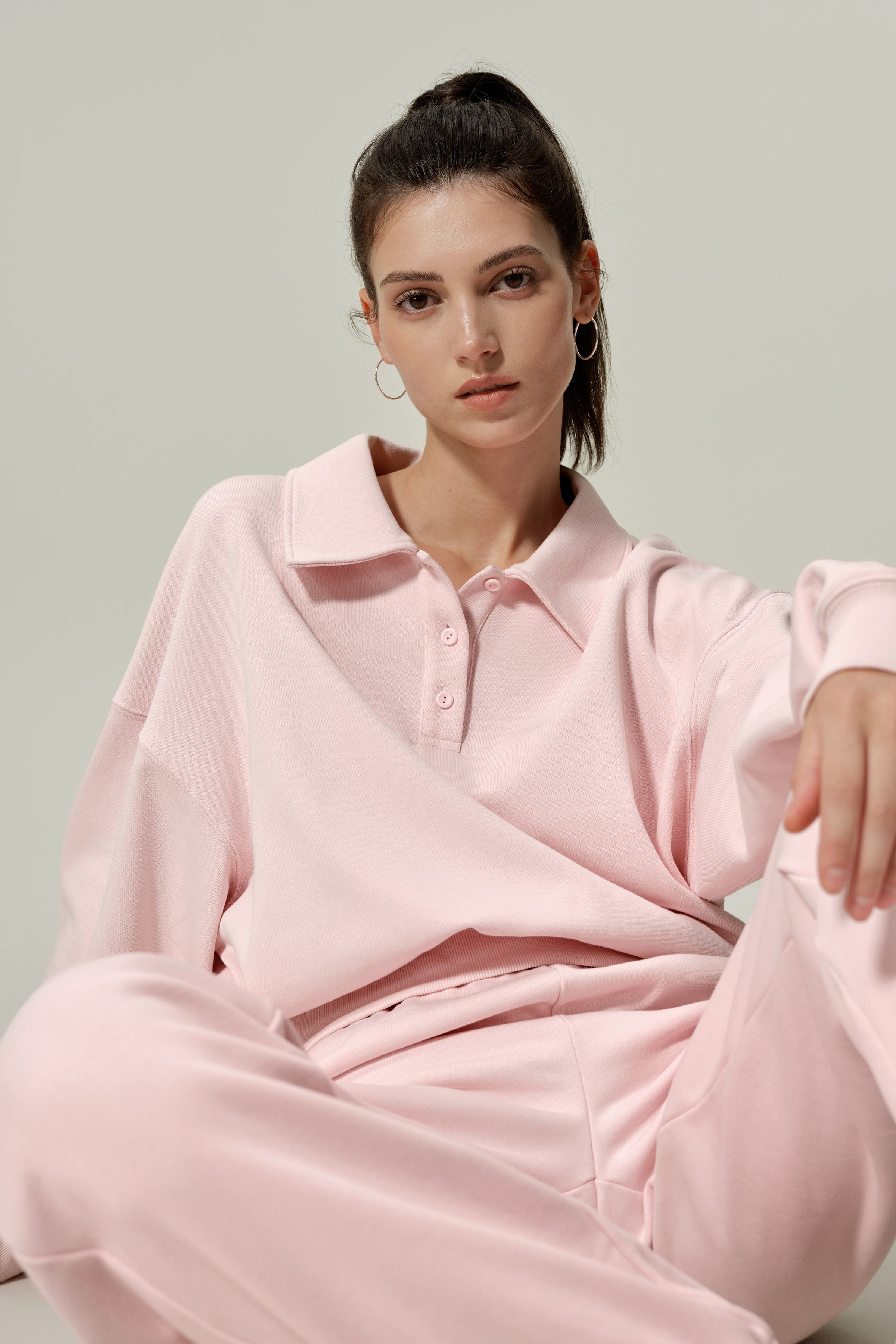 Heirloom '89 Polo Sweatshirt | LilySilk