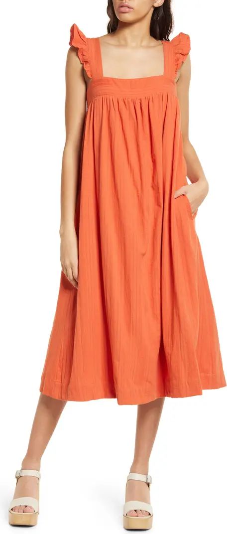 Lost + Wander Miss Marmalade Cotton Midi Sundress | Nordstrom | Nordstrom