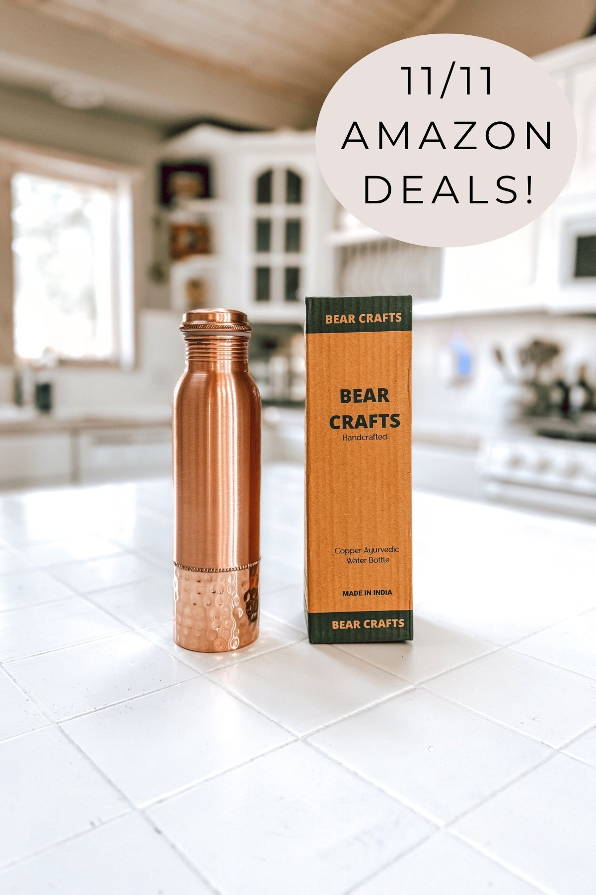 Amazon 11/11 $0.11 Deals! Many items are $0.11 and great deals on others. STOCK UP WITH HOLIDAY GIFTS like this Copper Water Bottle - a great white elephant gift!

@amazon #ad #founditonamazon

#LTKHoliday #LTKGiftGuide #LTKSaleAlert