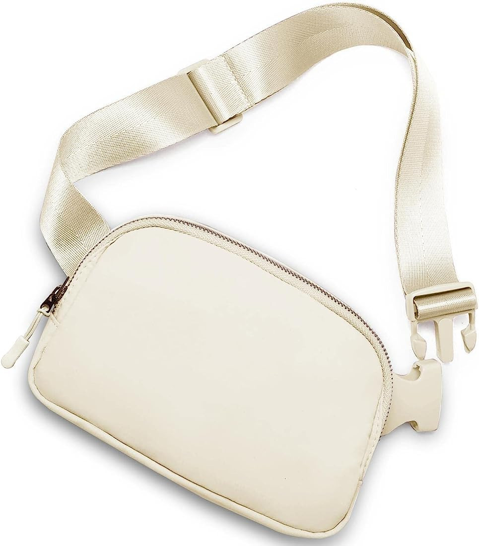 Joysoda Fanny Pack,Belt Bag,40 Inch Asjustable Strap Everywhere Belt Bag,for Women and Men | Amazon (US)