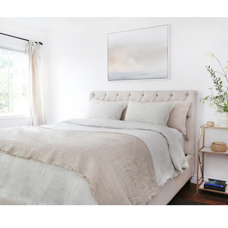 Laurel Oversized Linen Throw | Wayfair North America
