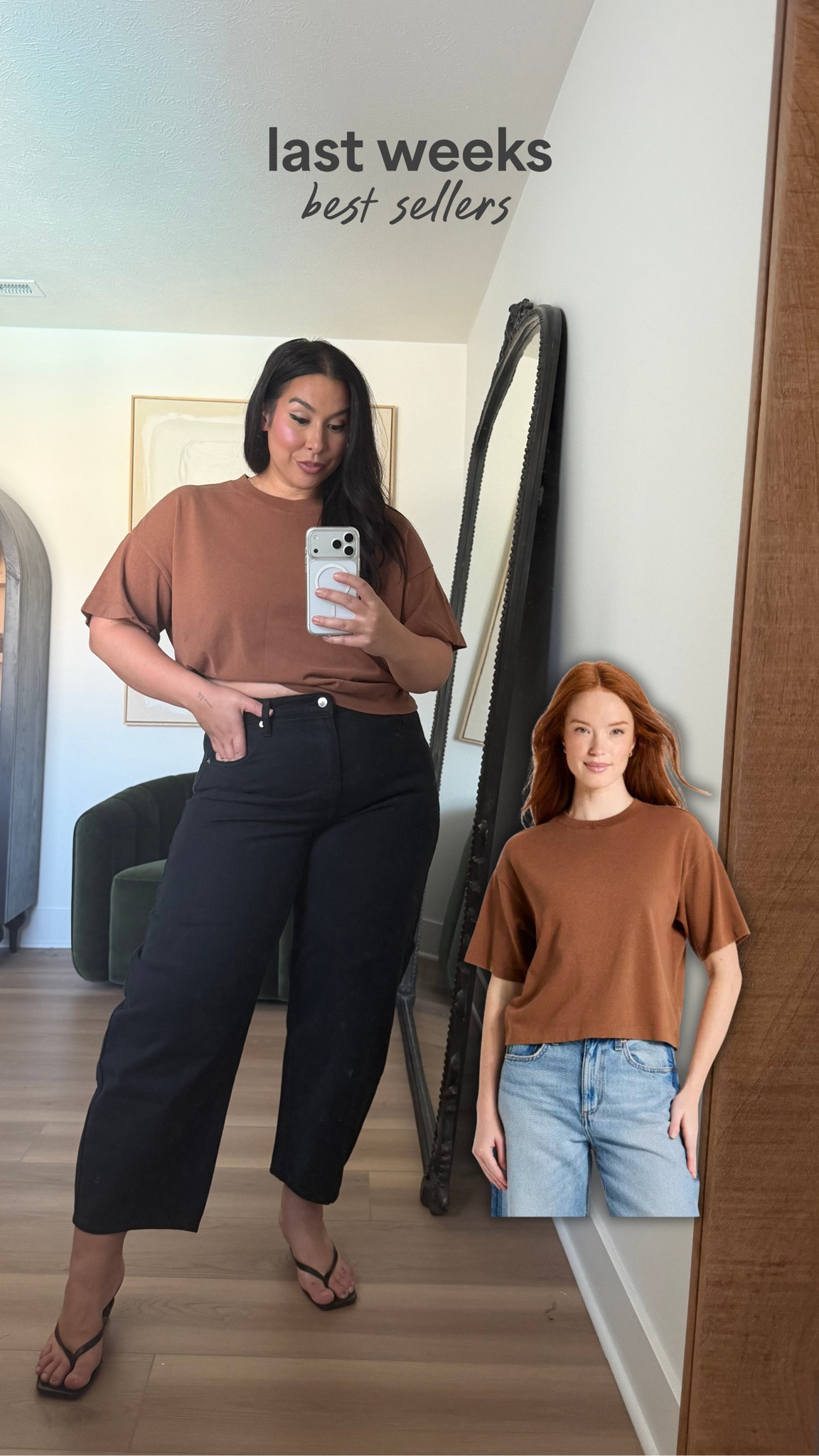 We all need a cute boxy tee! The color of this is perfect to pair with dark brown denim!

Fall outfits, basic tee, fall wardrobe basics, fall style, mid size outfit ideas for fall

#LTKootd #LTKMidsize #LTKSeasonal