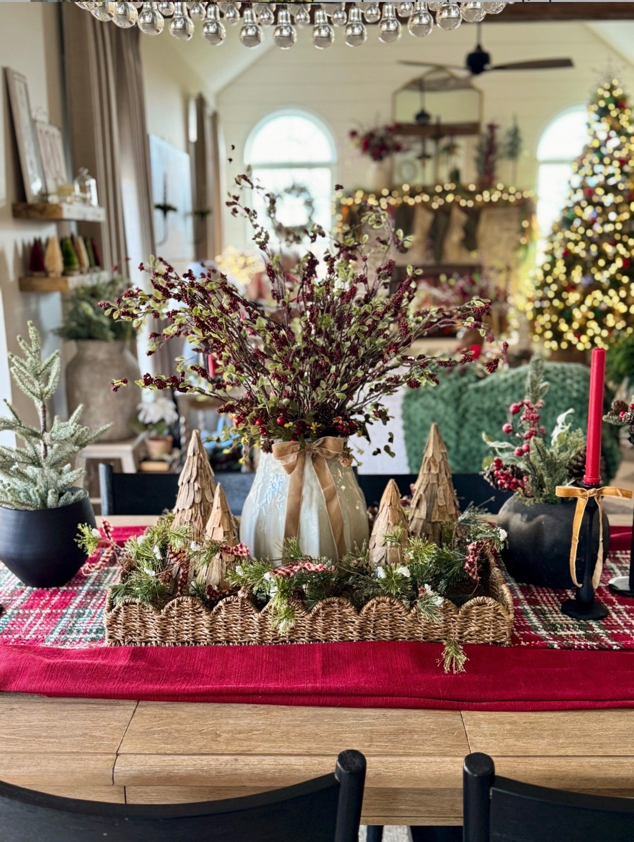 Viral pleated ceramic vase back in stock! Scalloped rectangular tray. Christmas sales going on now: trees, premade velvet bows, florals and stems, taper candle stick holders, olive green pompom throw, Balsam Hill tree on sale now! Also sharing some of my cooking and everyday decor faves!

#LTKHome #LTKSaleAlert #LTKGiftGuide