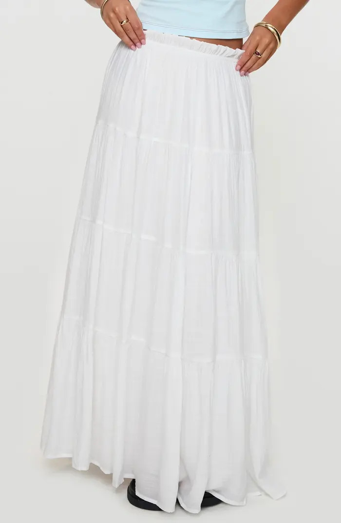 Mya Tiered Maxi Skirt | Nordstrom