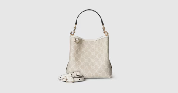 Gucci - GG Emblem small bucket bag | Gucci (US)