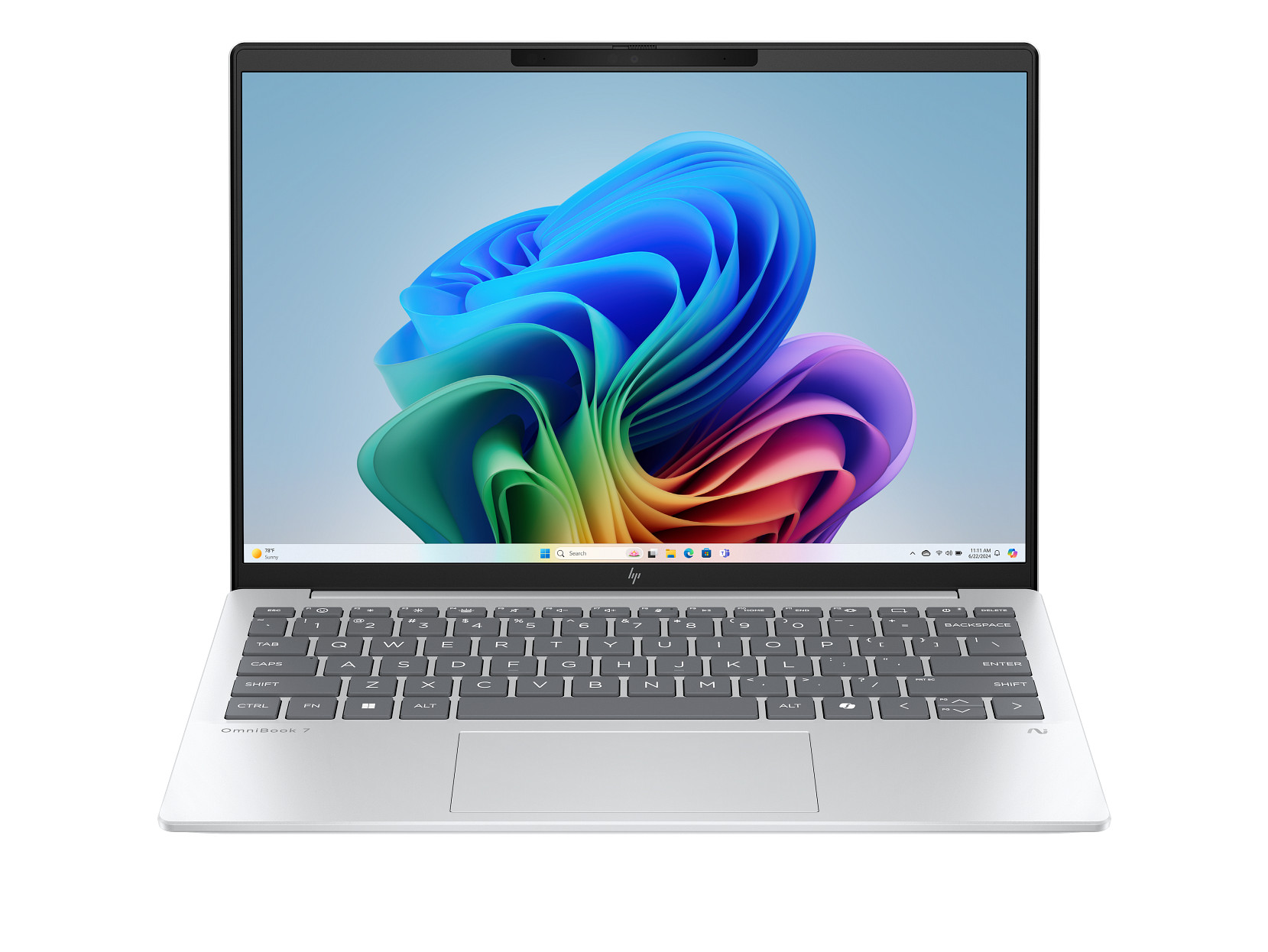 HP - OmniBook 7 Laptop Computer 13.3" 2K AMD Ryzen AI 7 16 GB memory;1 TB SSD - Glacier silver aluminum | Best Buy U.S.