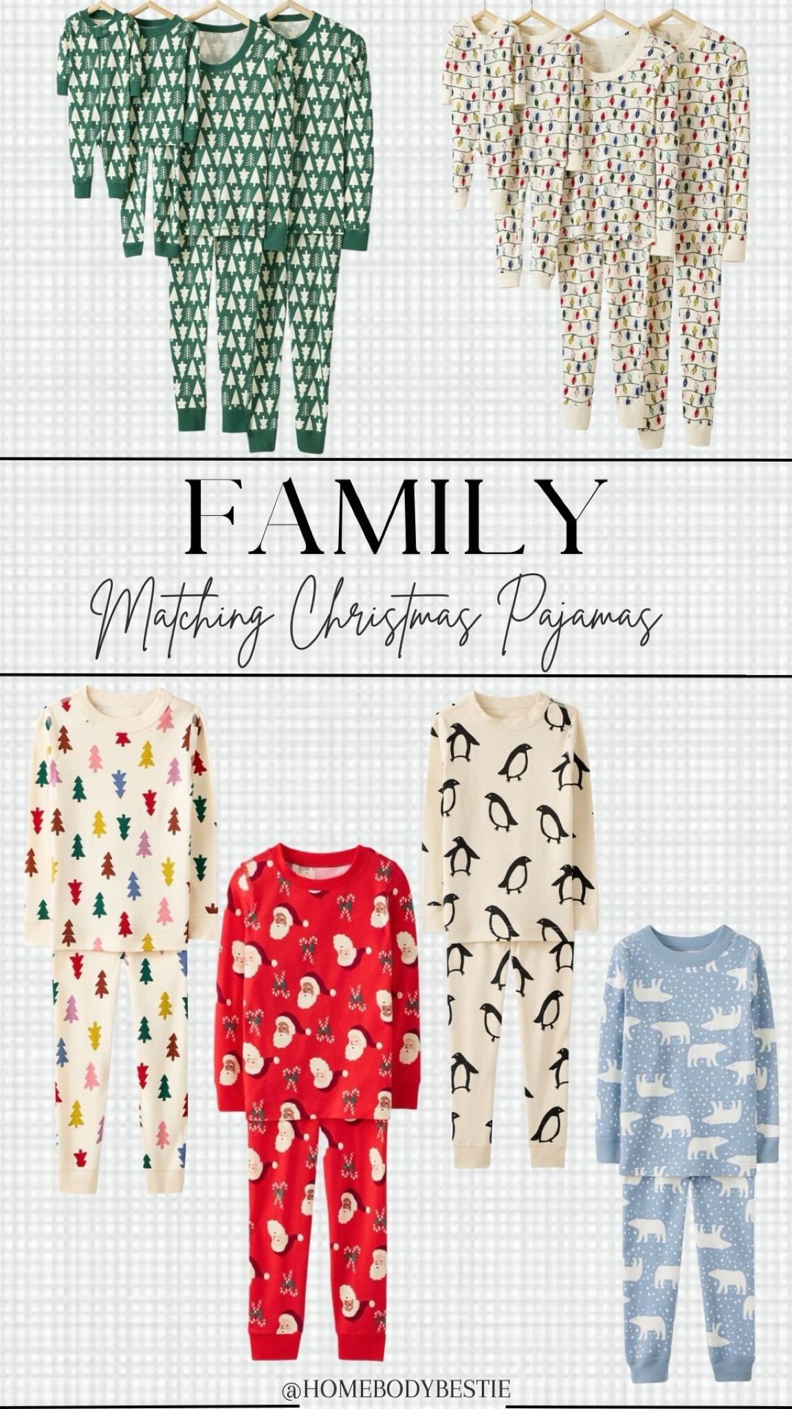 
Family matching pajamas🎄
So many fun prints to match your fam this Christmas🤍

#christmaspajamas #familychristmaspajamas #matchingpjs #familypjs #neutralchristmas #salealert #holidaypjs #holidayphotos

#LTKHoliday #LTKFamily #LTKSeasonal