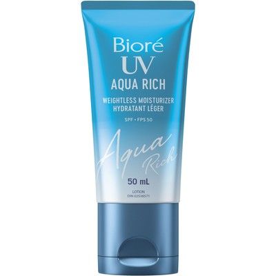 UV Aqua Rich Weightless Moisturizer SPF 50 | Shoppers Drug Mart - Beauty