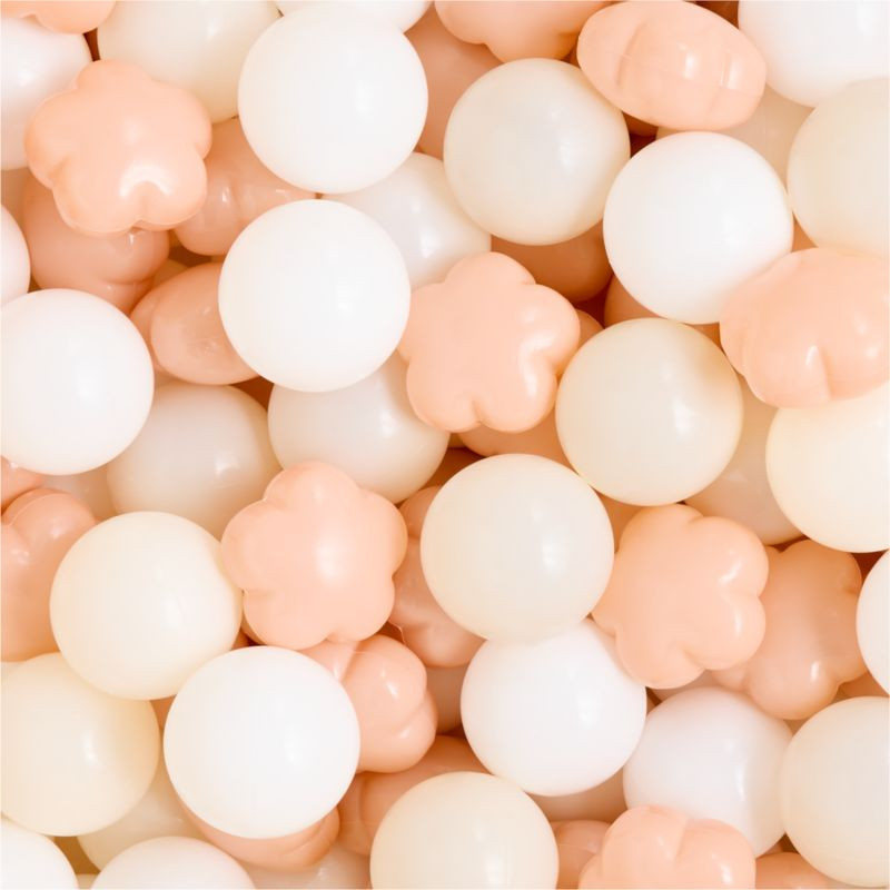 Baby and Toddler Pink and Flower Ball Pit Balls + Reviews | Crate & Kids | Crate & Barrel