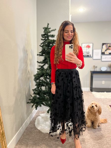 I’ve got the holidays on my mind already! This Walmart soft turtleneck top for the holidays is less than $8 (comes in lots of other colors)!! And the skirt is such a cute Amazon find you can style SO many ways!

#LTKHoliday #LTKHolidaySale #LTKGiftGuide