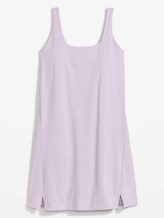 PowerSoft Sleeveless Shelf-Bra Support Dress for Women | Old Navy (US)