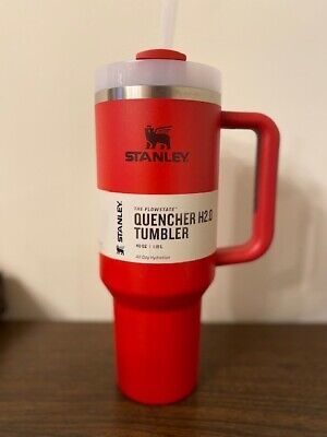 Stanley 40oz Stainless Steel H2.0 FlowState Quencher Tumbler Lava RED  | eBay | eBay US