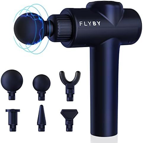 Massage Gun Deep Tissue - Percussion Muscle Massager Gun for Athletes -  Flyby F1Pro - Handheld Neck | Amazon (US)
