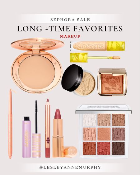 Sephora sale - makeup staples! These tried and true favorites have lived in my makeup bag forever and have been repurchased. Dior eyeshadow palette, hourglass bronzer and pillow talk lip are some all time favorites. 

Today is the last day to shop! Use code: TIMETOSHOP for up to 20% off the #SephoraSale

#LTKbeauty #LTKsalealert