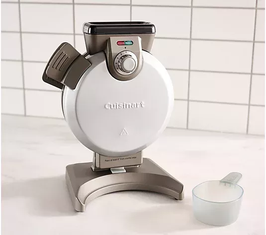 Cuisinart Vertical Belgian Waffle Maker & Recipe Book 