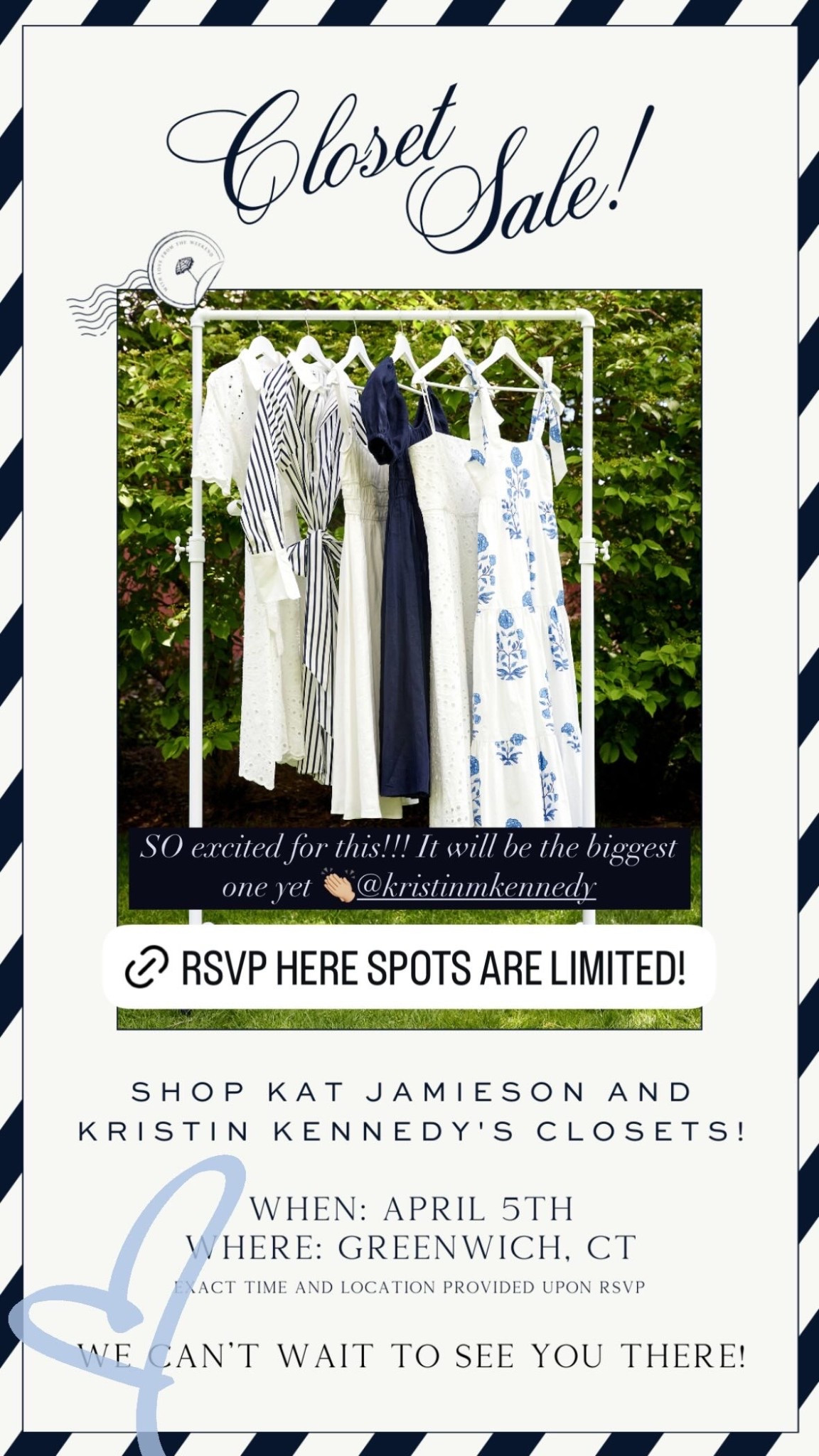 Calling all NYC + Connecticut ladies - come shop my closet sale in CT! DM me for RSVP link! 🤍

#LTKSeasonal #LTKParties #LTKStyleTip