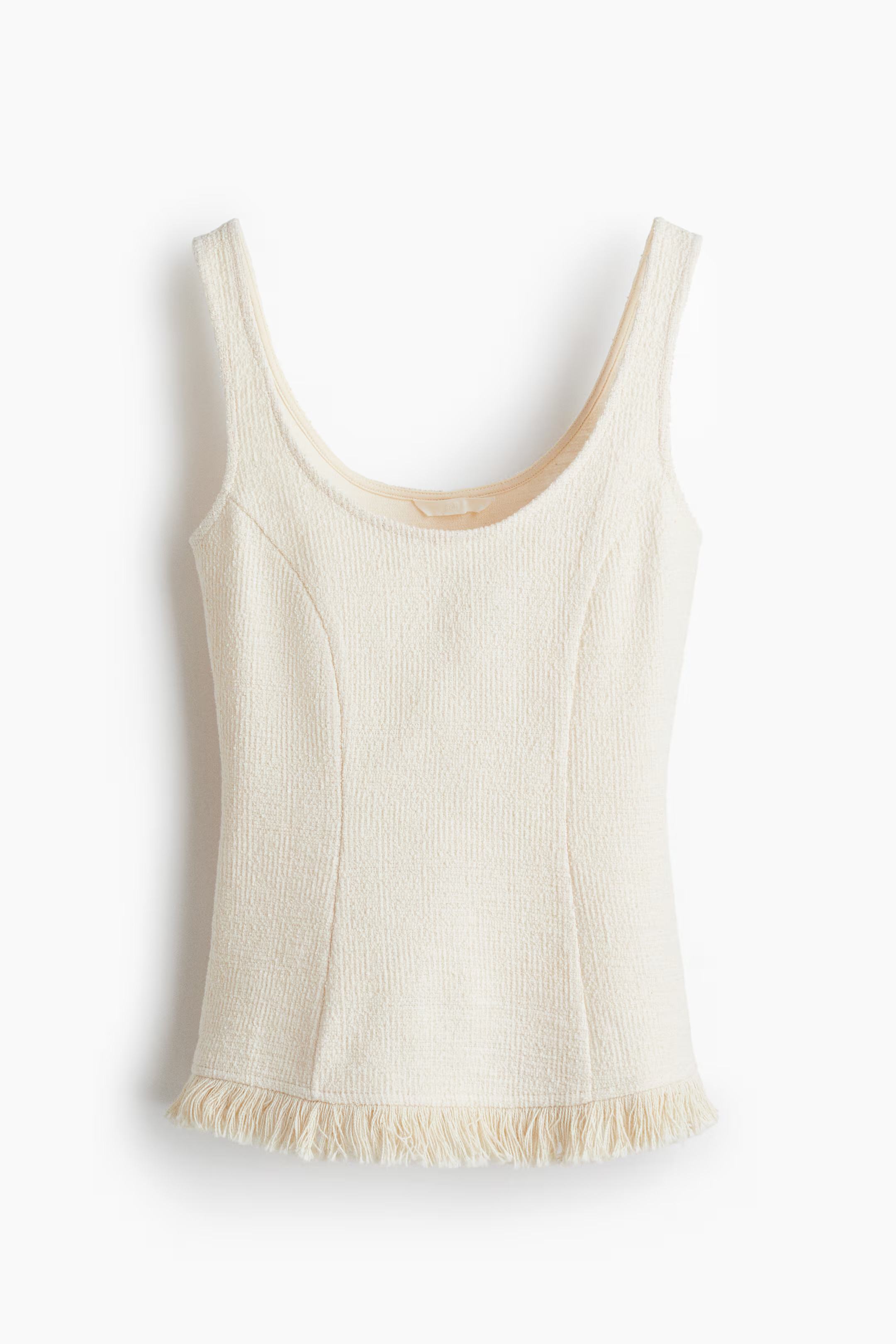 Boucl\u00e9 vest top | H&M (UK, MY, IN, SG, PH, TW, HK)