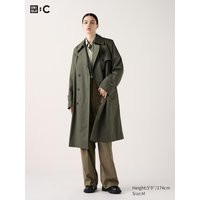 Uniqlo - Cotton Trench Coat - Green - XL | Uniqlo SE