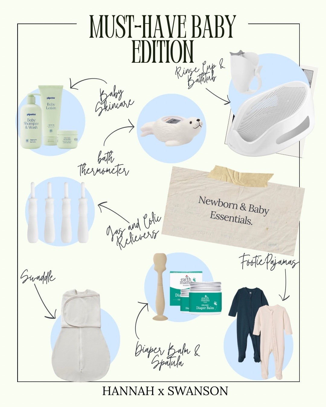 Baby and newborn items. Baby bath diaper spatula footie pajamas swaddle diaper balm baby lotion bath thermometer 

#LTKBump #LTKBaby #LTKmomlife