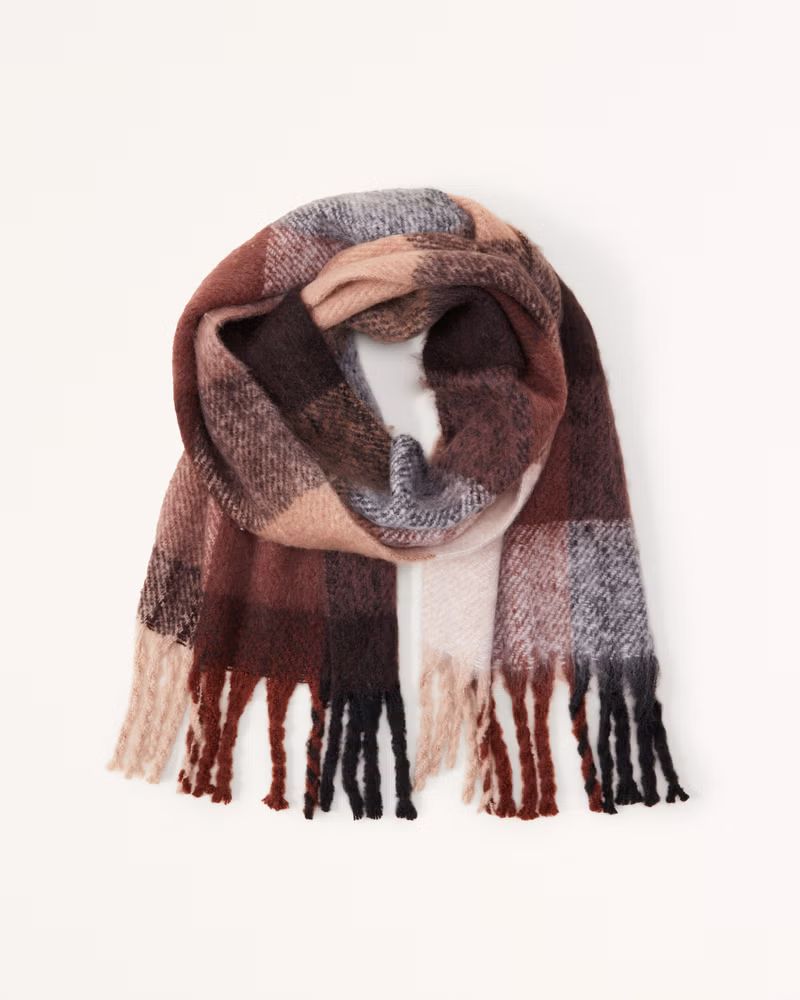 Chunky Fringe Scarf | Abercrombie & Fitch (US)