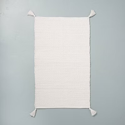 Tonal Bath Rug Sour Cream - Hearth & Hand™ with Magnolia | Target