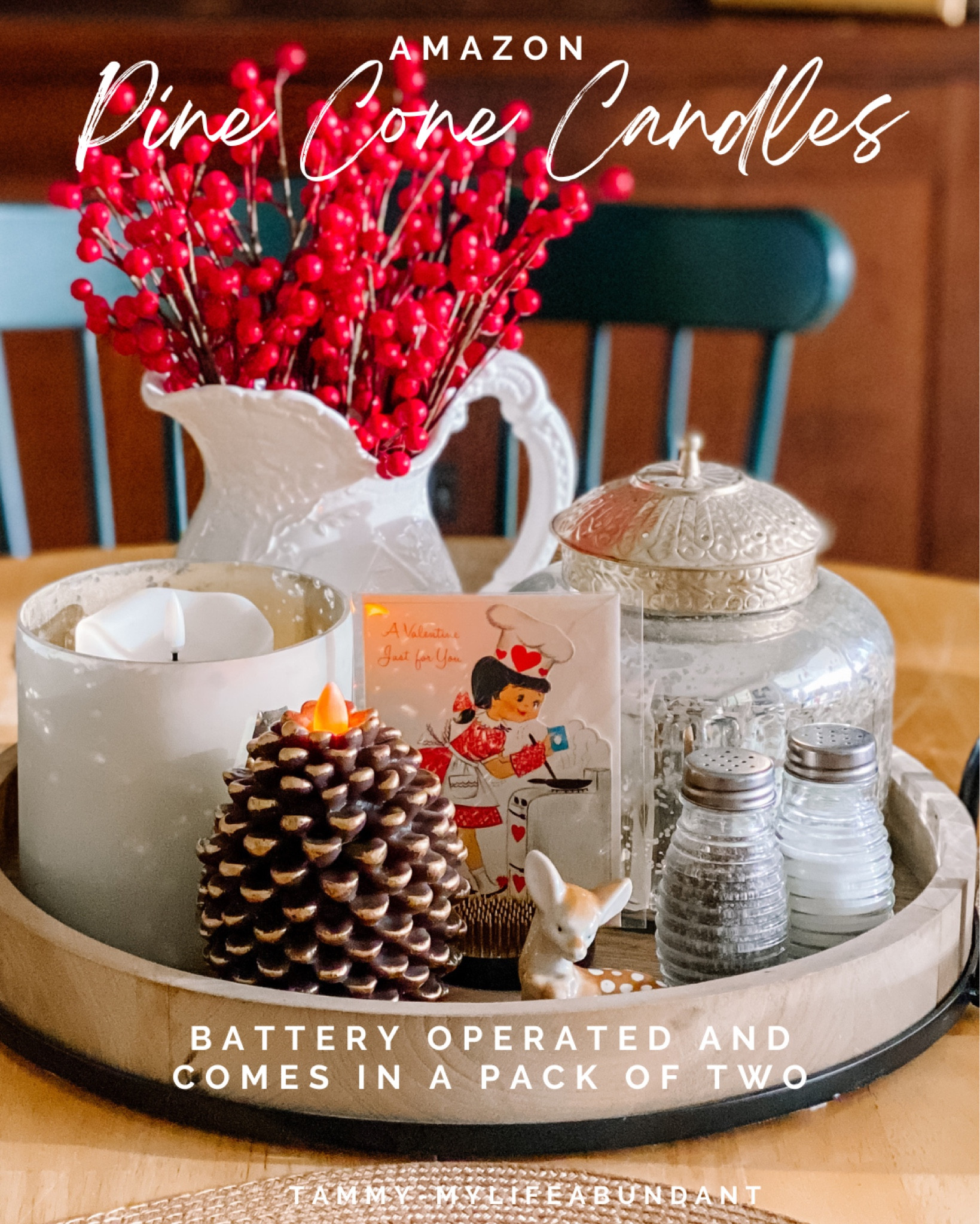 Pine cone battery candles

#LTKhome #LTKfindsunder50