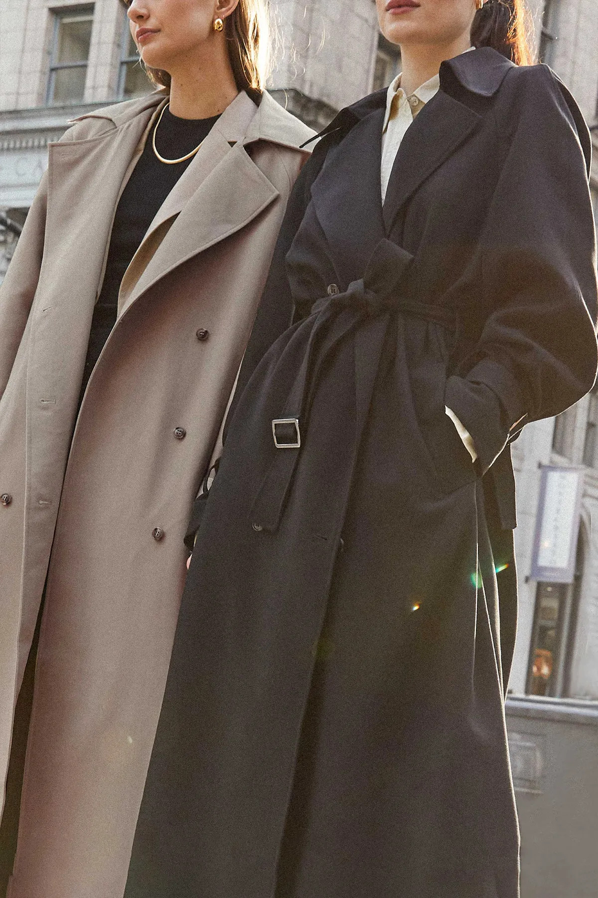OVERSIZED TRENCH COAT | OAK + FORT