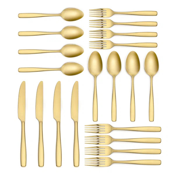 Dhu 20 Piece Flatware Set, Service for 4 | Wayfair Professional