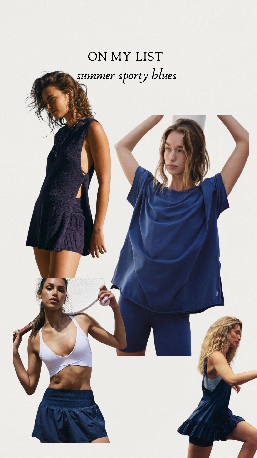 Sporty summer blues on my list 💙🤍

#LTKSummerEdit #LTKSwim