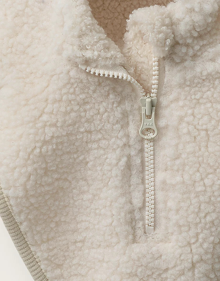 Teddy Borg Hooded Neck Warmer (6mths\u20132yrs) | Baby & Toddler Accesso... | The White Company UK & ROW