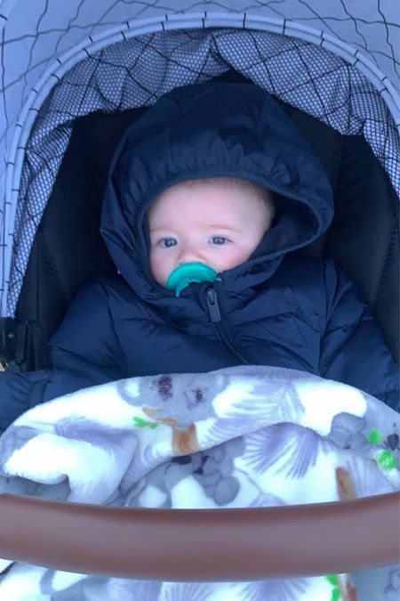 Our boy is bundled up for winter in his new Old Navy snowsuit 😍perfect for our winter walks!

#LTKunder50 #LTKbaby #LTKkids