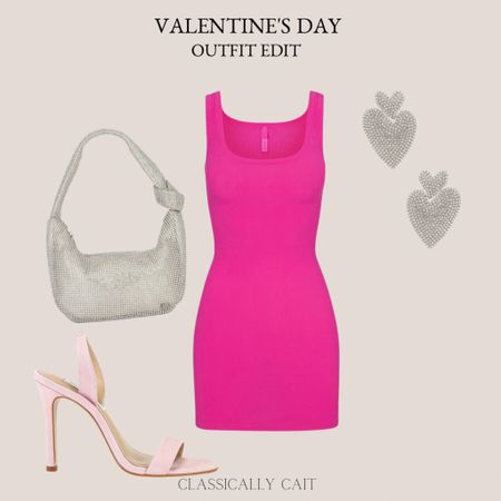 Valentines day outfit idea. Valentines day dress, valentines day date night. #valentinesdayoutfit

#LTKfit #LTKstyletip